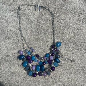 Elegant Multi-Color Beaded Necklace